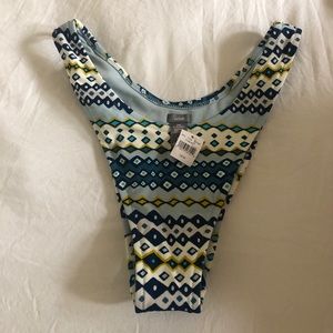 Aerie bikini bottoms high leg cut